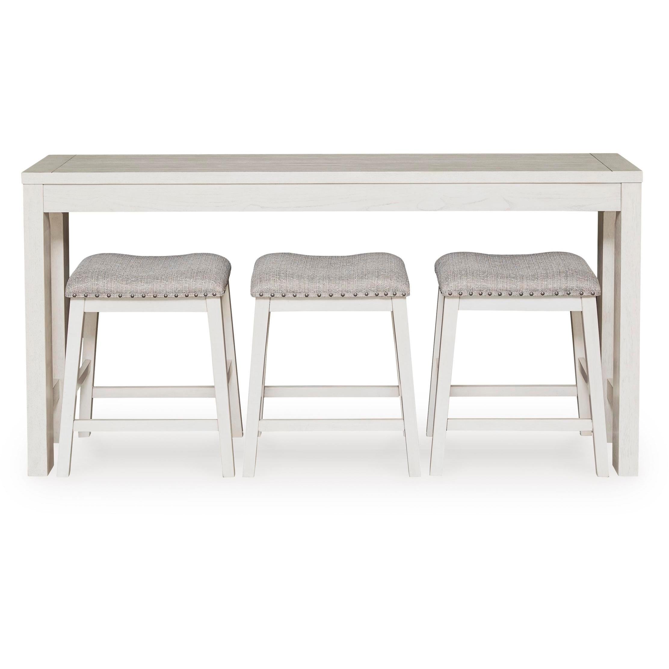 Signature Design by Ashley Robbinsdale 4 pc Counter Height Dinette D642-113 IMAGE 2