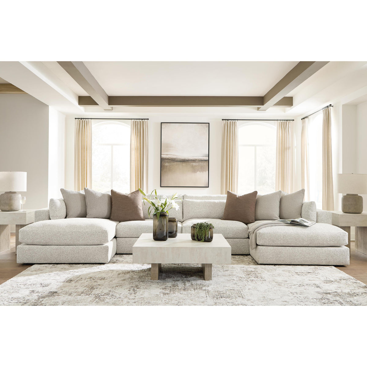 Signature Design by Ashley Ashbourne Estate 4 pc Sectional PC6600416/PC6600417/PC6600446/PC6600446 IMAGE 3