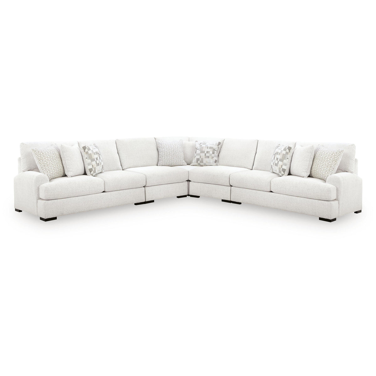 Signature Design by Ashley Misty-Lakes Fabric 5 pc Sectional PC6690646/PC6690646/PC6690655/PC6690656/PC6690677 IMAGE 1