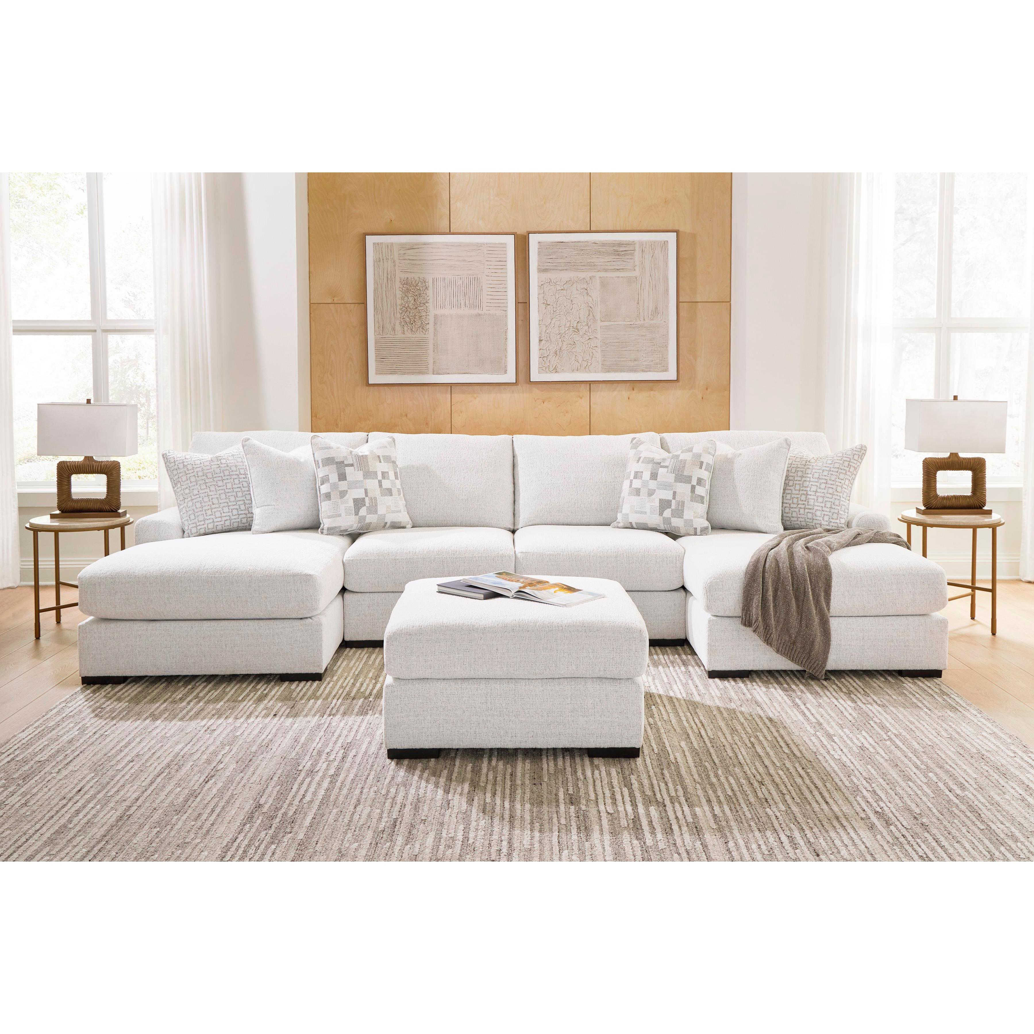 Signature Design by Ashley Misty-Lakes Fabric 4 pc Sectional PC6690616/PC6690646/PC6690646/PC6690617 IMAGE 6