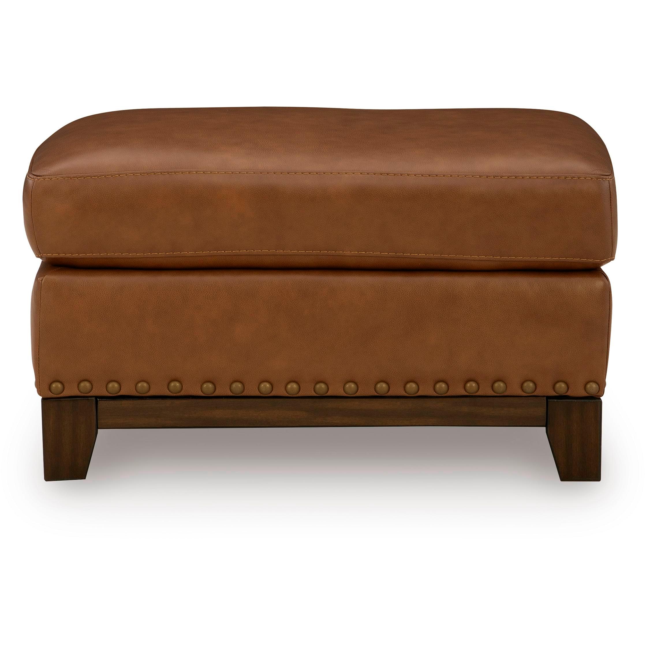 Signature Design by Ashley Saonara Leather Match Ottoman PC7310914 IMAGE 2