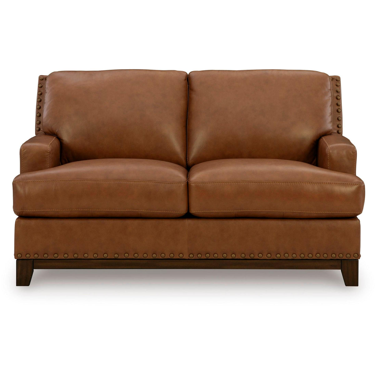 Signature Design by Ashley Saonara Stationary Leather Match Loveseat PC7310935 IMAGE 2