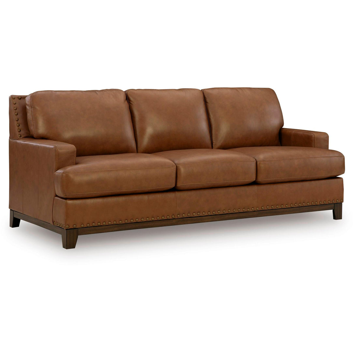 Signature Design by Ashley Saonara Stationary Leather Match Sofa PC7310938 IMAGE 1
