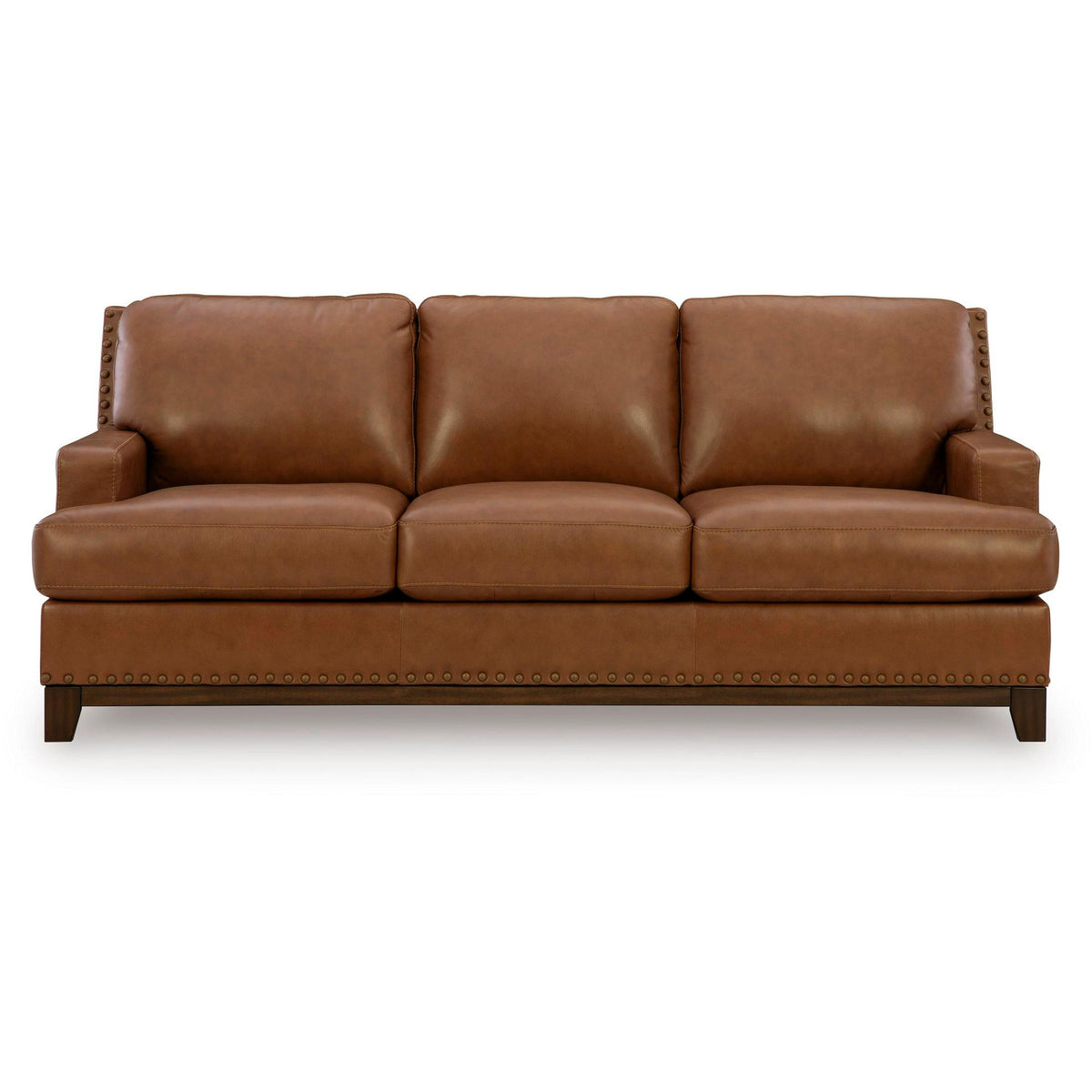 Signature Design by Ashley Saonara Stationary Leather Match Sofa PC7310938 IMAGE 2
