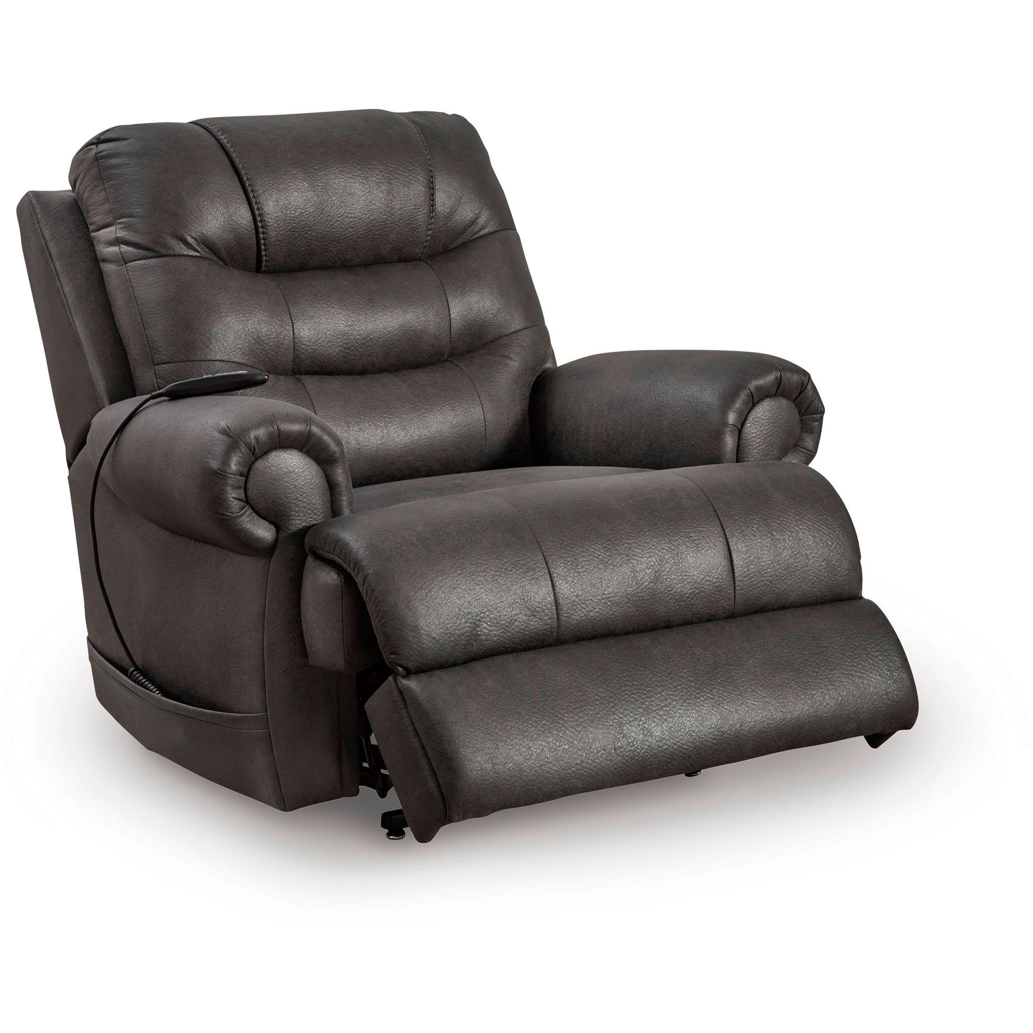 Signature Design by Ashley Revived and Restored Leather Look Lift Chair with Heat PC8240612 IMAGE 2