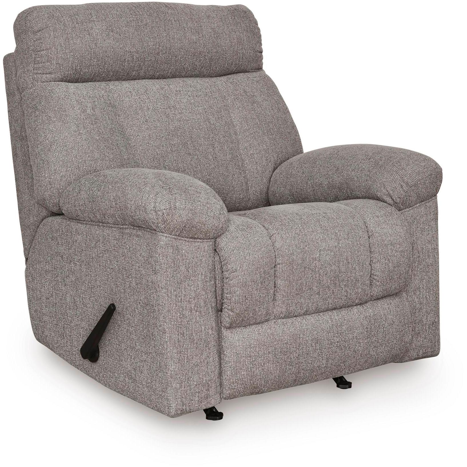 Signature Design by Ashley Hoyne Park Rocker Fabric Recliner PC8281625 IMAGE 1