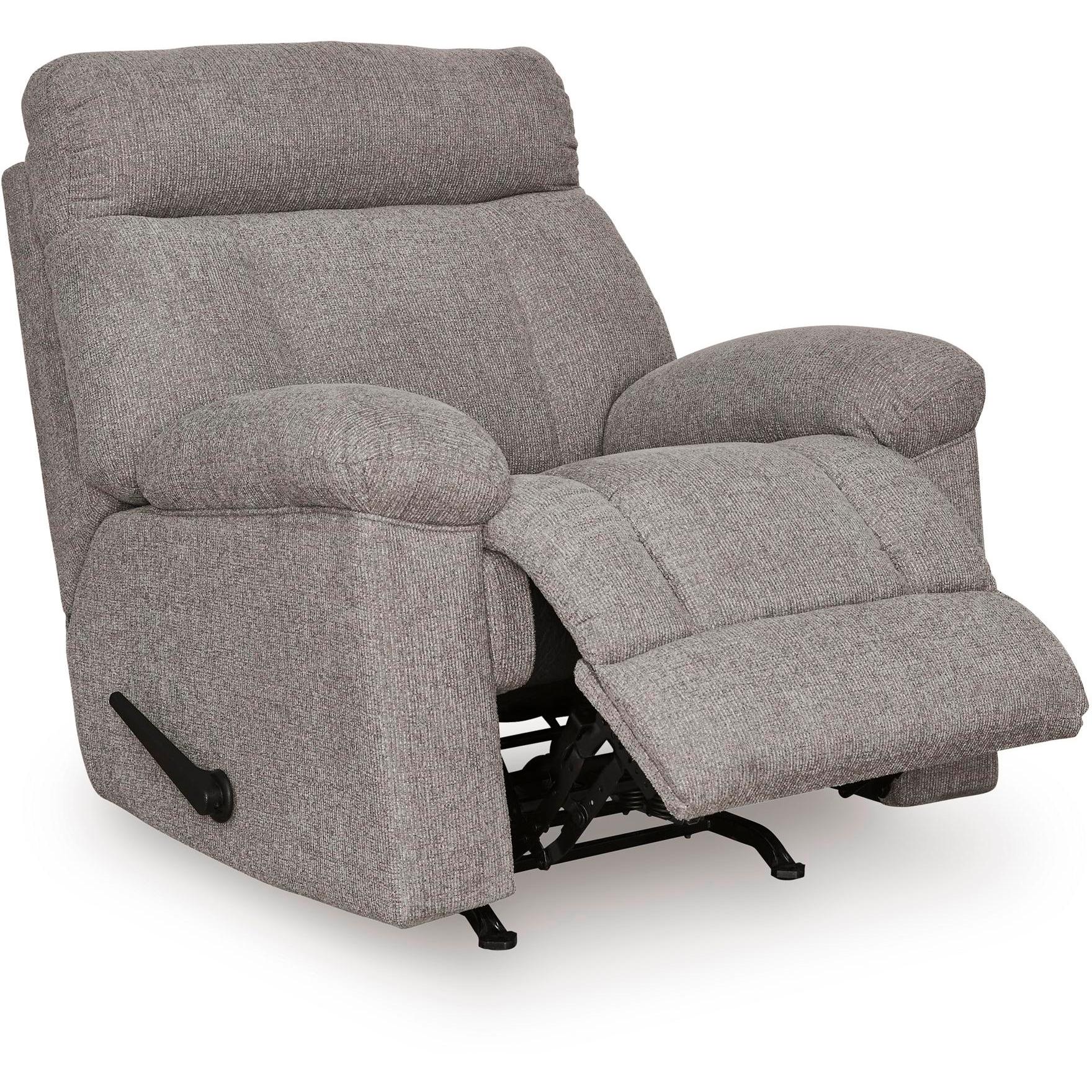 Signature Design by Ashley Hoyne Park Rocker Fabric Recliner PC8281625 IMAGE 2
