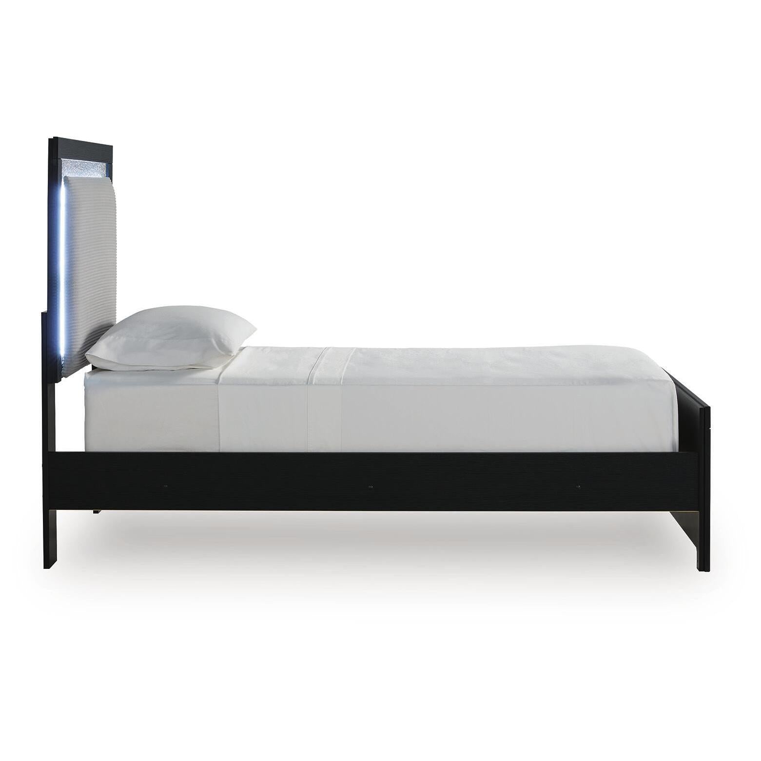 Signature Design by Ashley Maeling Twin Upholstered Panel Bed PCB1115-52/PCB1115-53/PCB1115-83 IMAGE 2