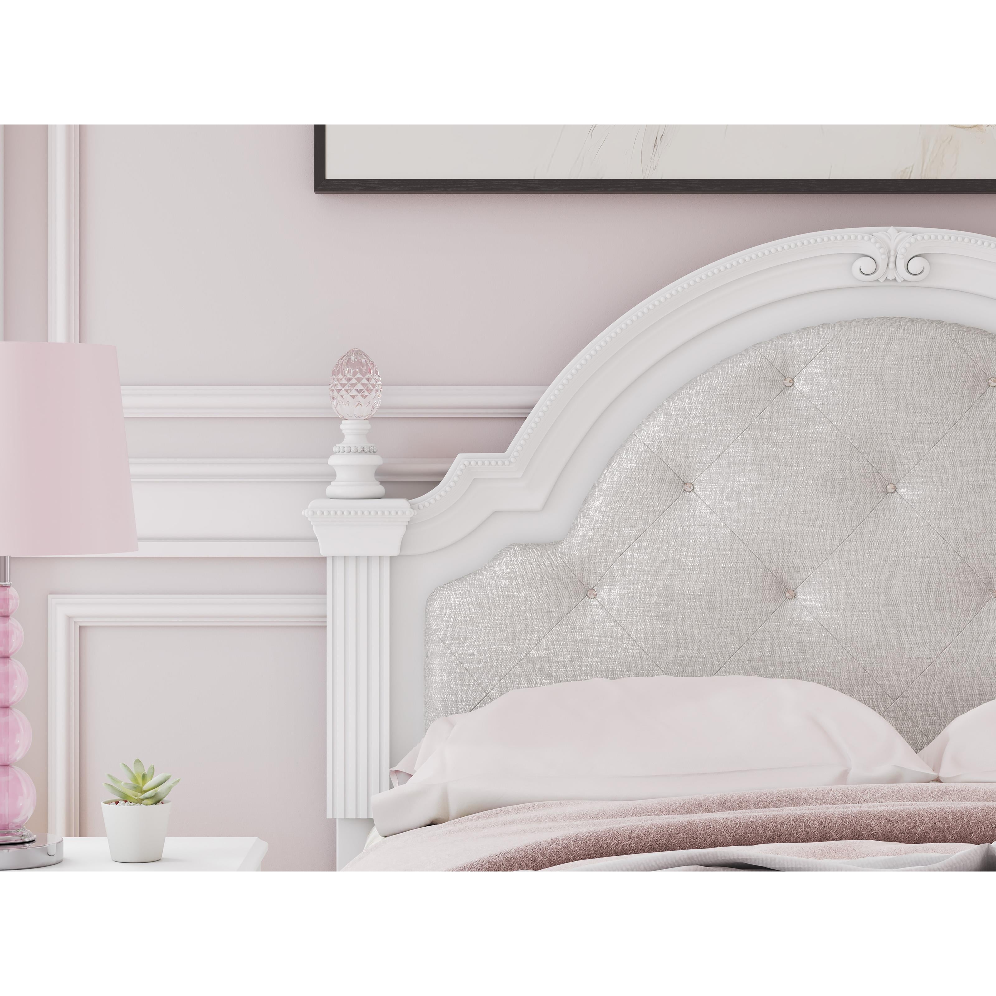 Signature Design by Ashley Kozlani Full Upholstered Panel Bed with Storage PCB1819-187/PCB1819-150/PCB1819-84/B100-12 IMAGE 9
