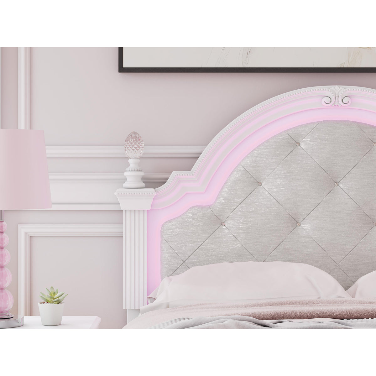 Signature Design by Ashley Kozlani Full Upholstered Panel Bed PCB1819-187/PCB1819-84/PCB1819-86 IMAGE 10