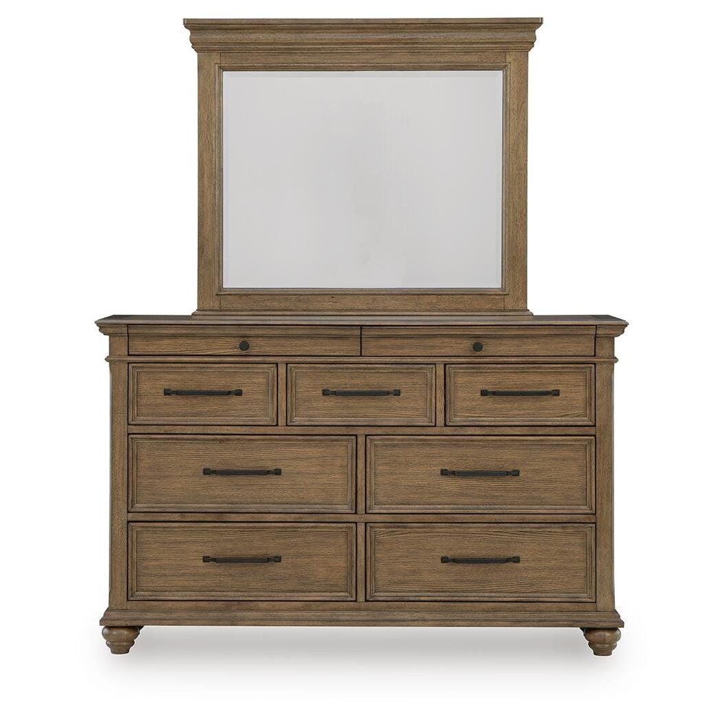 Signature Design by Ashley Karallin Dresser with Mirror PCB782-31/PCB782-36 IMAGE 3