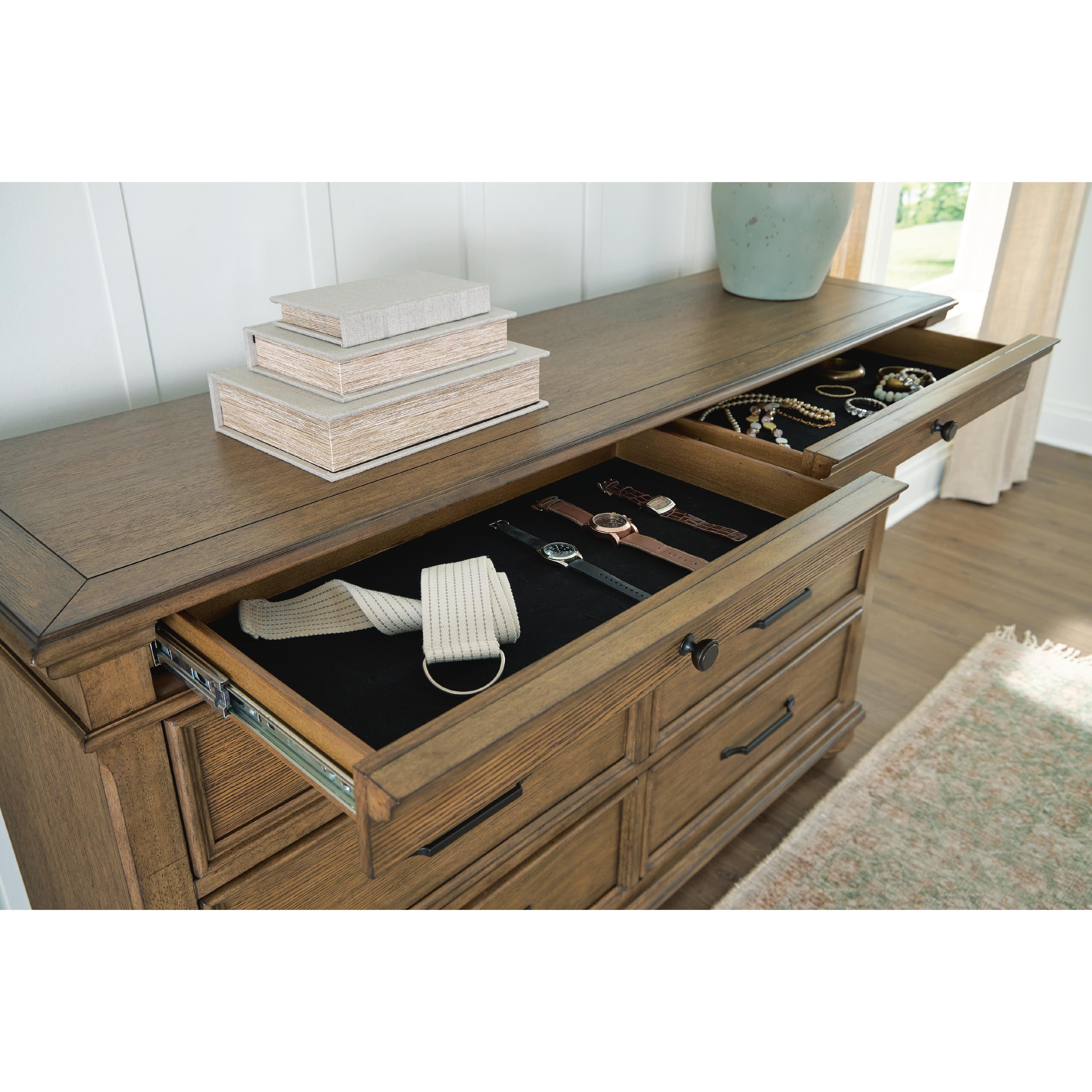 Signature Design by Ashley Karallin Dresser with Mirror PCB782-31/PCB782-36 IMAGE 4