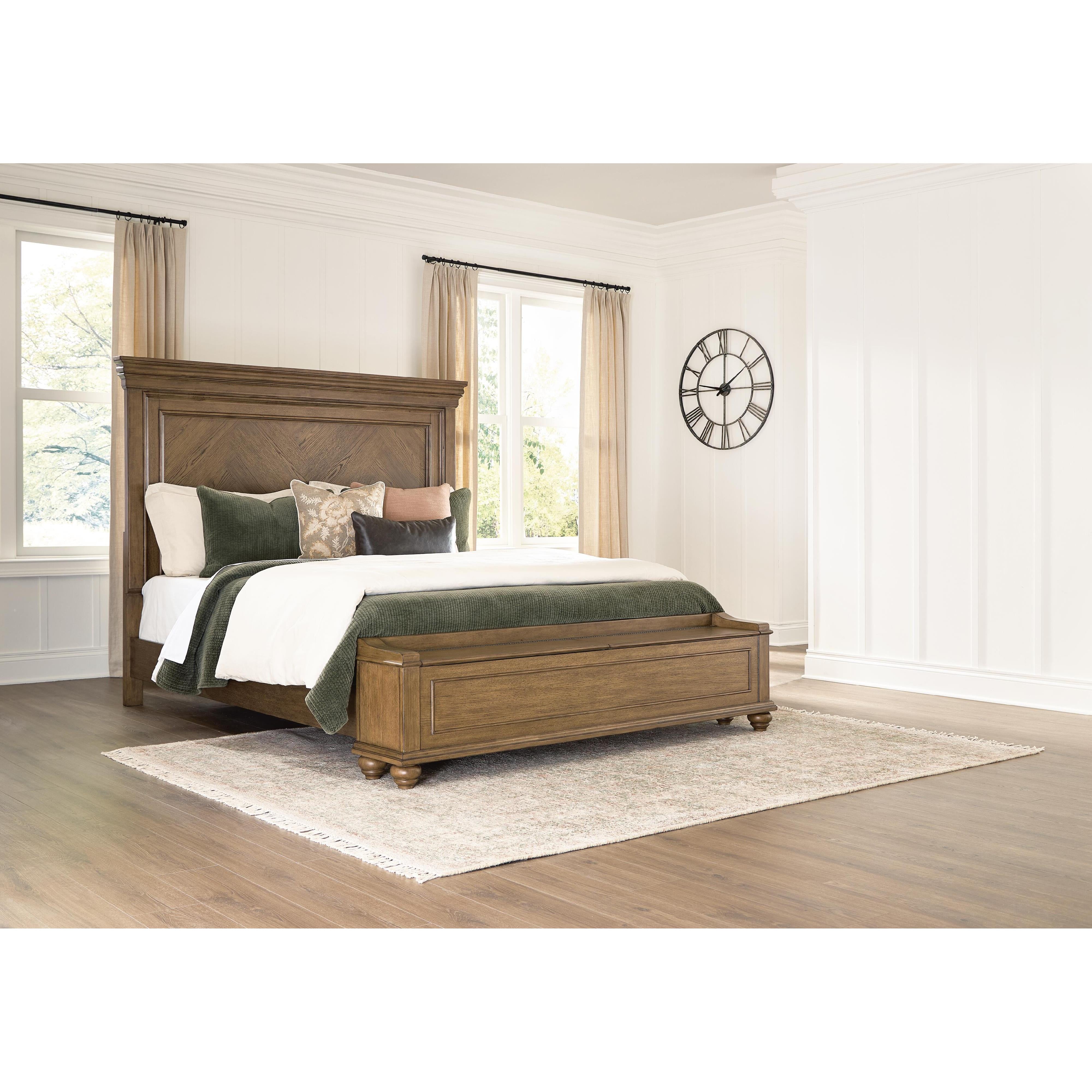 Signature Design by Ashley Karallin California King Panel Bed with Storage PCB782-56S/PCB782-58/PCB782-94 IMAGE 6