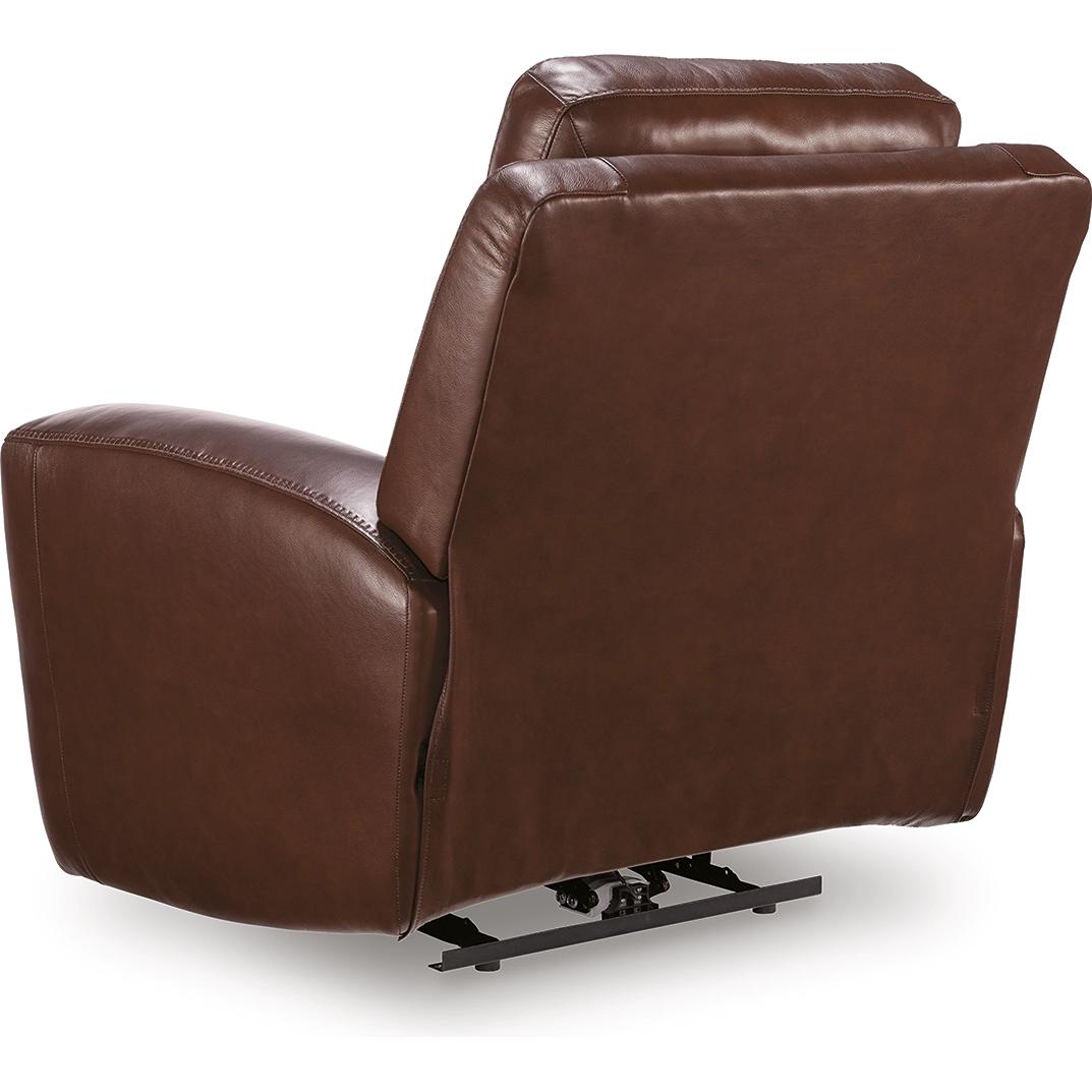 Signature Design by Ashley Next Move Power Leather Match Recliner PCU1210213 IMAGE 5
