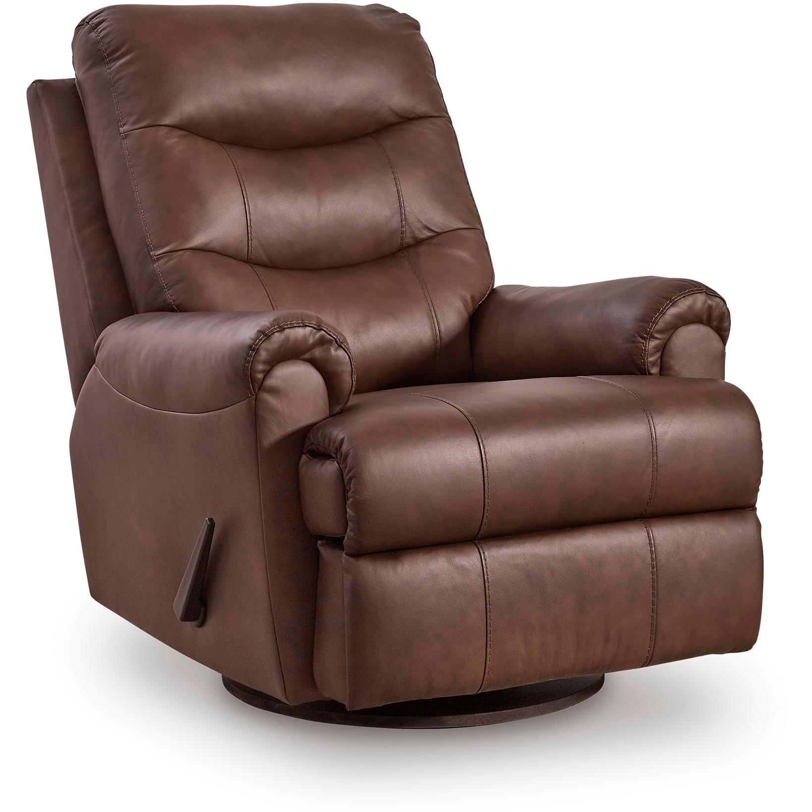 Signature Design by Ashley Flynwood Swivel Glider Recliner PCU1340061 IMAGE 1