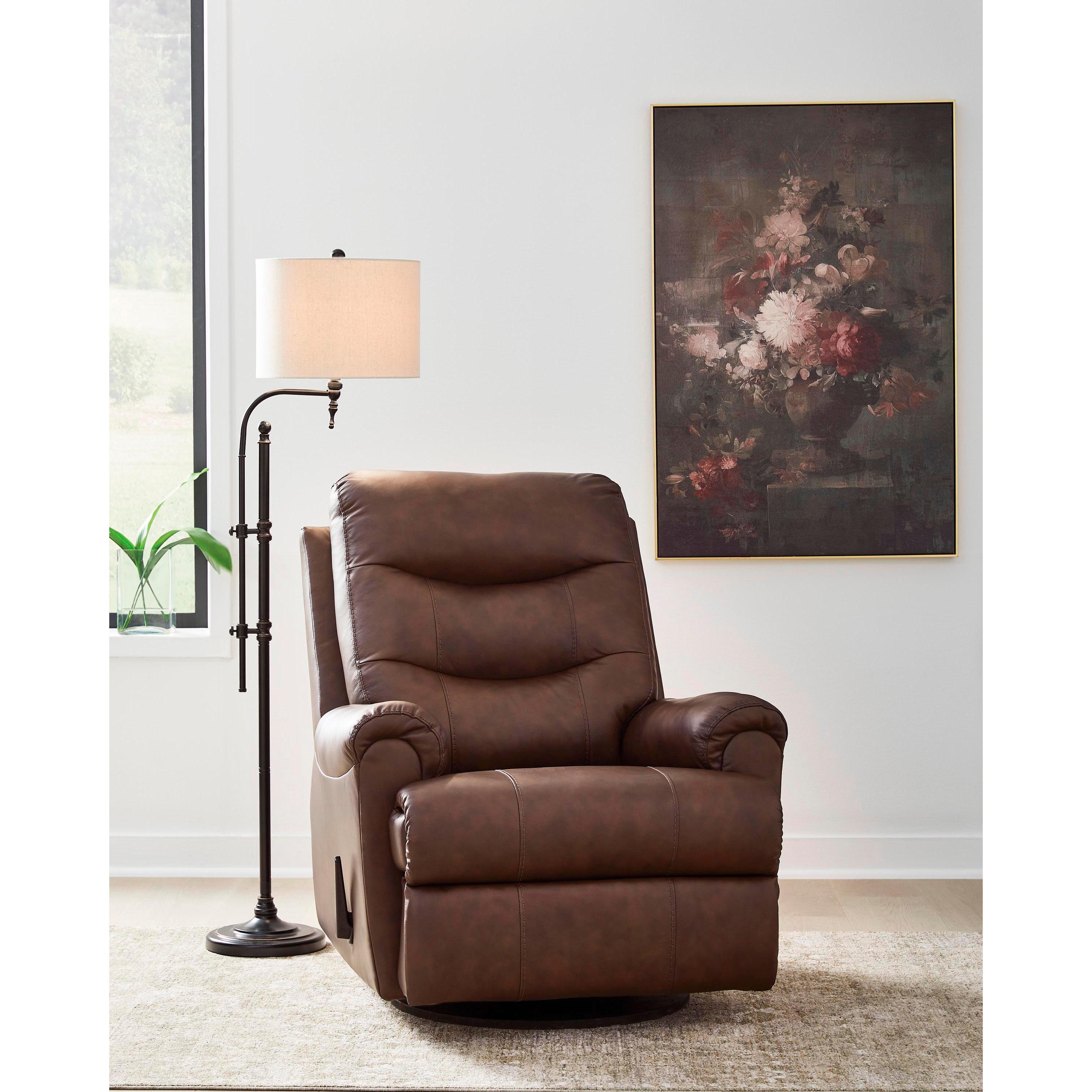 Signature Design by Ashley Flynwood Swivel Glider Recliner PCU1340061 IMAGE 5