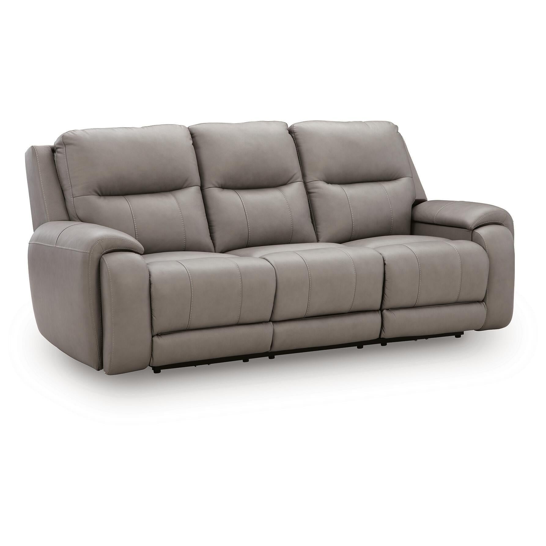Signature Design by Ashley Real-Moments Power Reclining Sofa PCU1370015A IMAGE 1