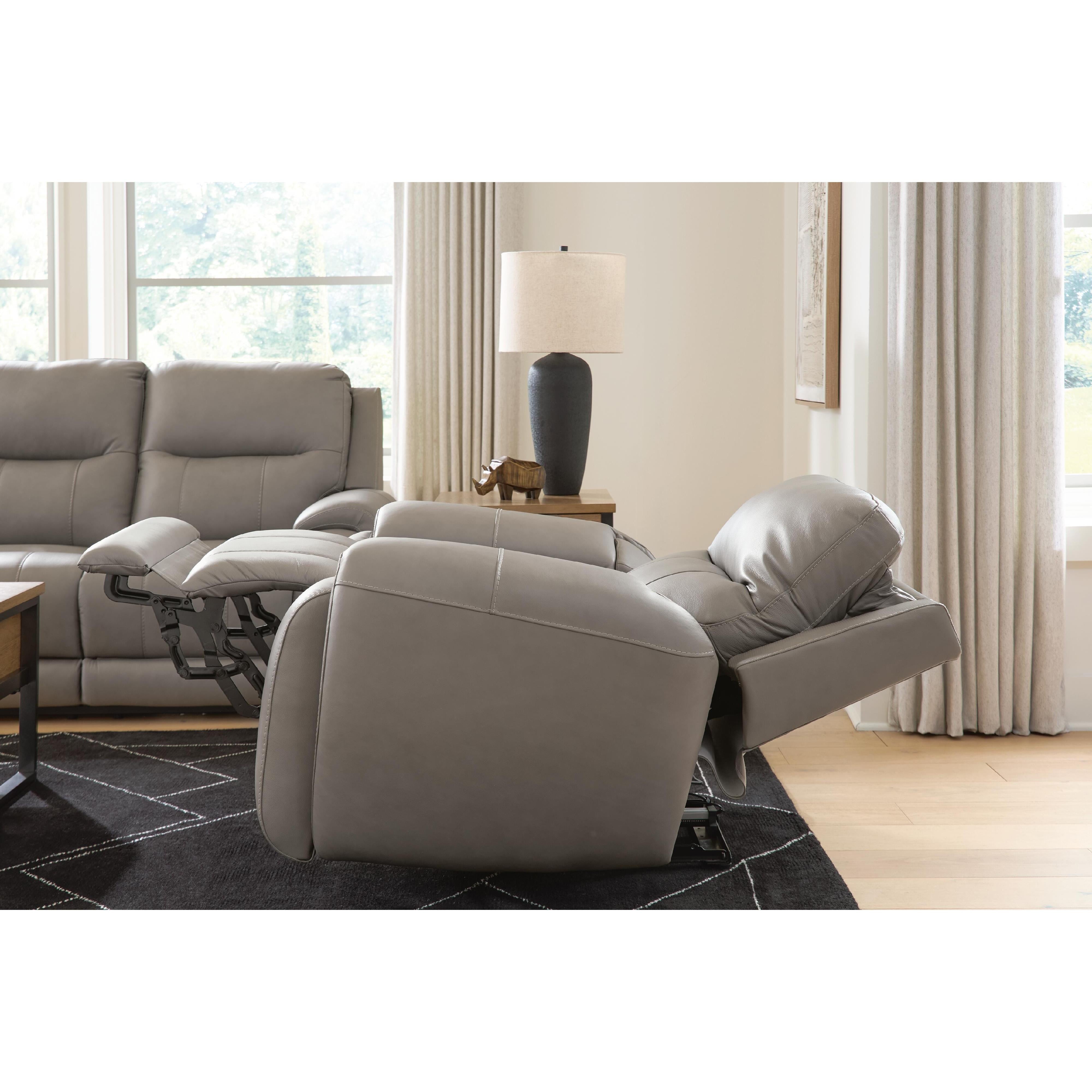 Signature Design by Ashley Real-Moments Power Reclining Loveseat PCU1370018A IMAGE 8
