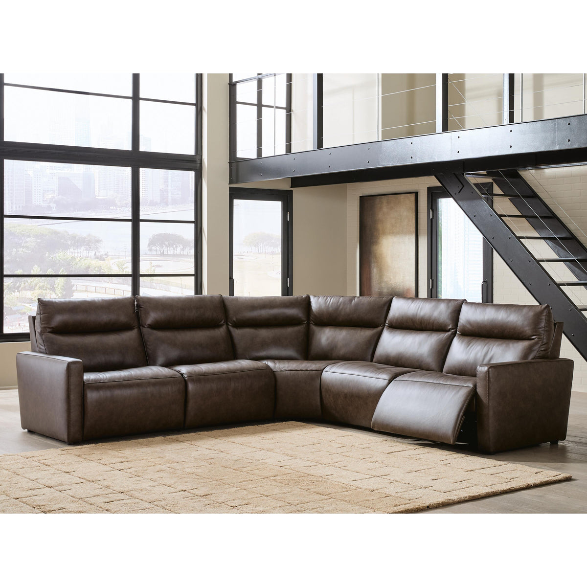 Benchcraft ModZ Power Reclining 5 pc Sectional U1400046/U1400046/U1400058/U1400062/U1400077 IMAGE 2