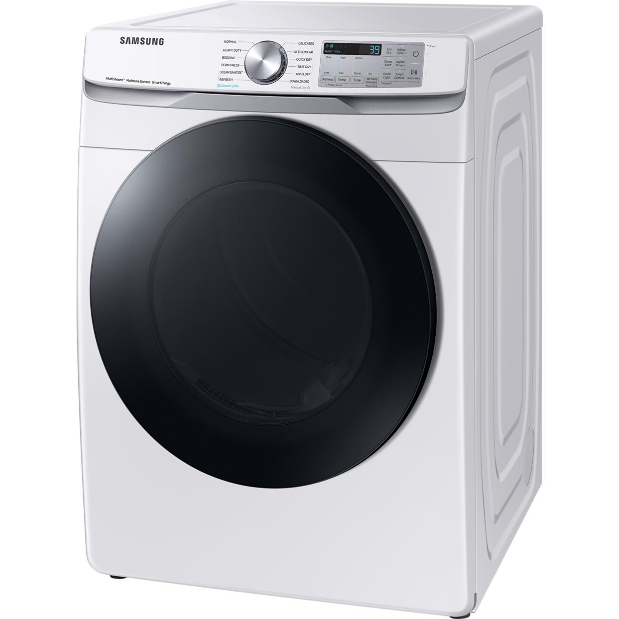 Samsung 7.5 cu. ft. Electric Dryer with Multi Steam DVE45B6305W/AC IMAGE 10