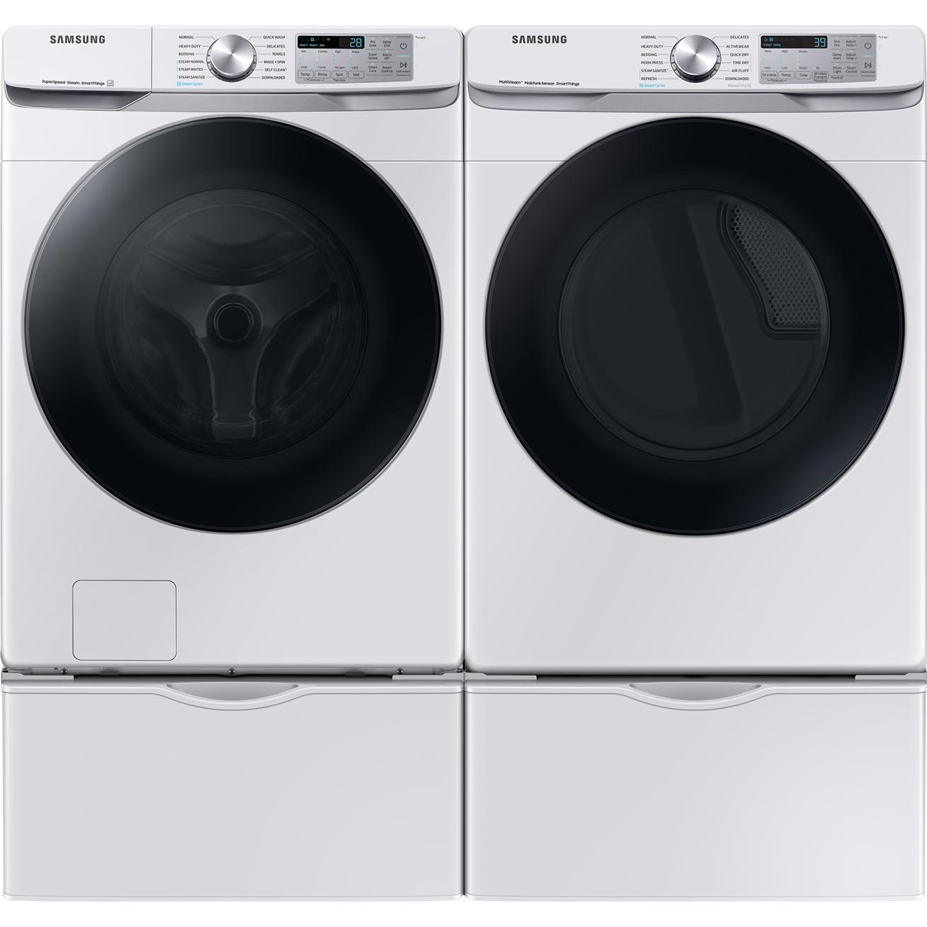 Samsung 7.5 cu. ft. Electric Dryer with Multi Steam DVE45B6305W/AC IMAGE 17