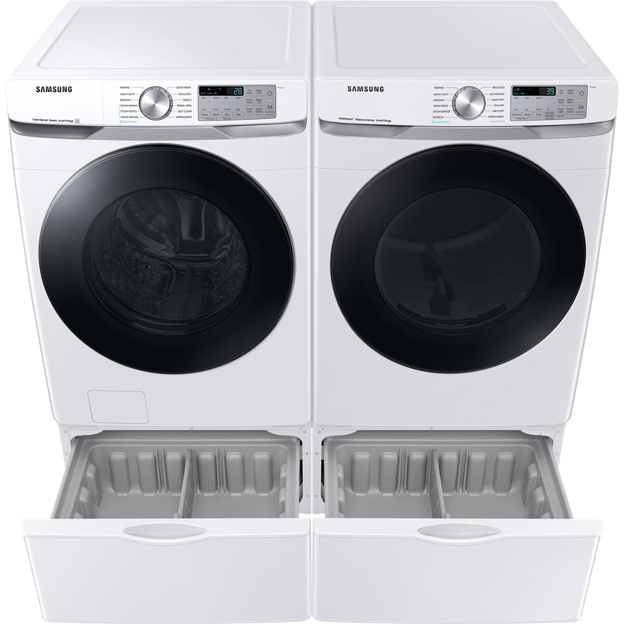 Samsung 7.5 cu. ft. Electric Dryer with Multi Steam DVE45B6305W/AC IMAGE 20