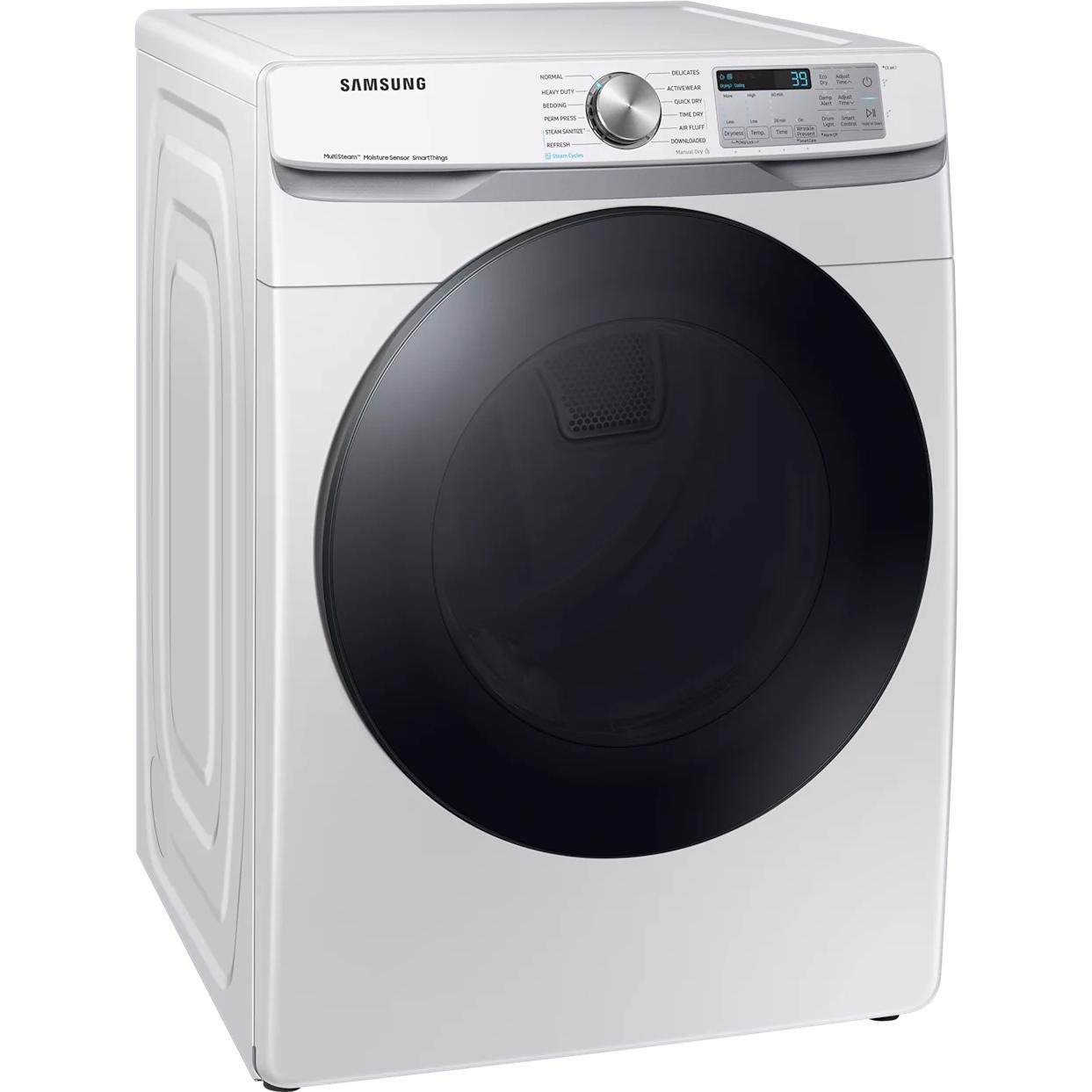 Samsung 7.5 cu. ft. Electric Dryer with Multi Steam DVE45B6305W/AC IMAGE 8