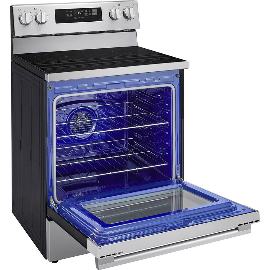 LG 30-inch 6.3 cu ft. Electric Range with Probake Convection and EasyClean® LREN6321YE IMAGE 14