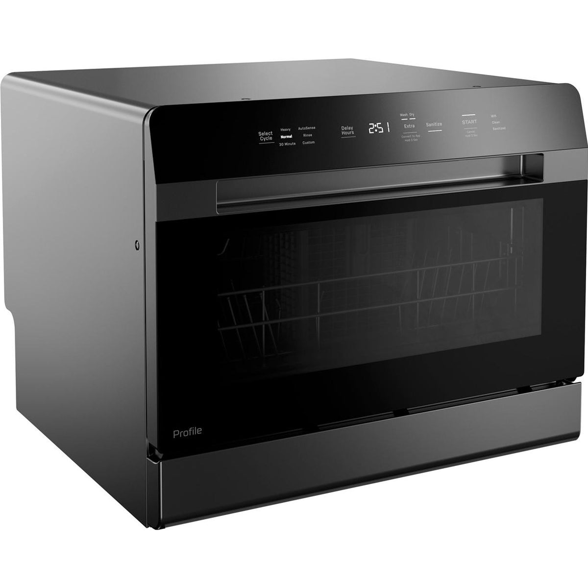 GE Profile Countertop Smart Compact Dishwasher PZF560HGWBB IMAGE 3