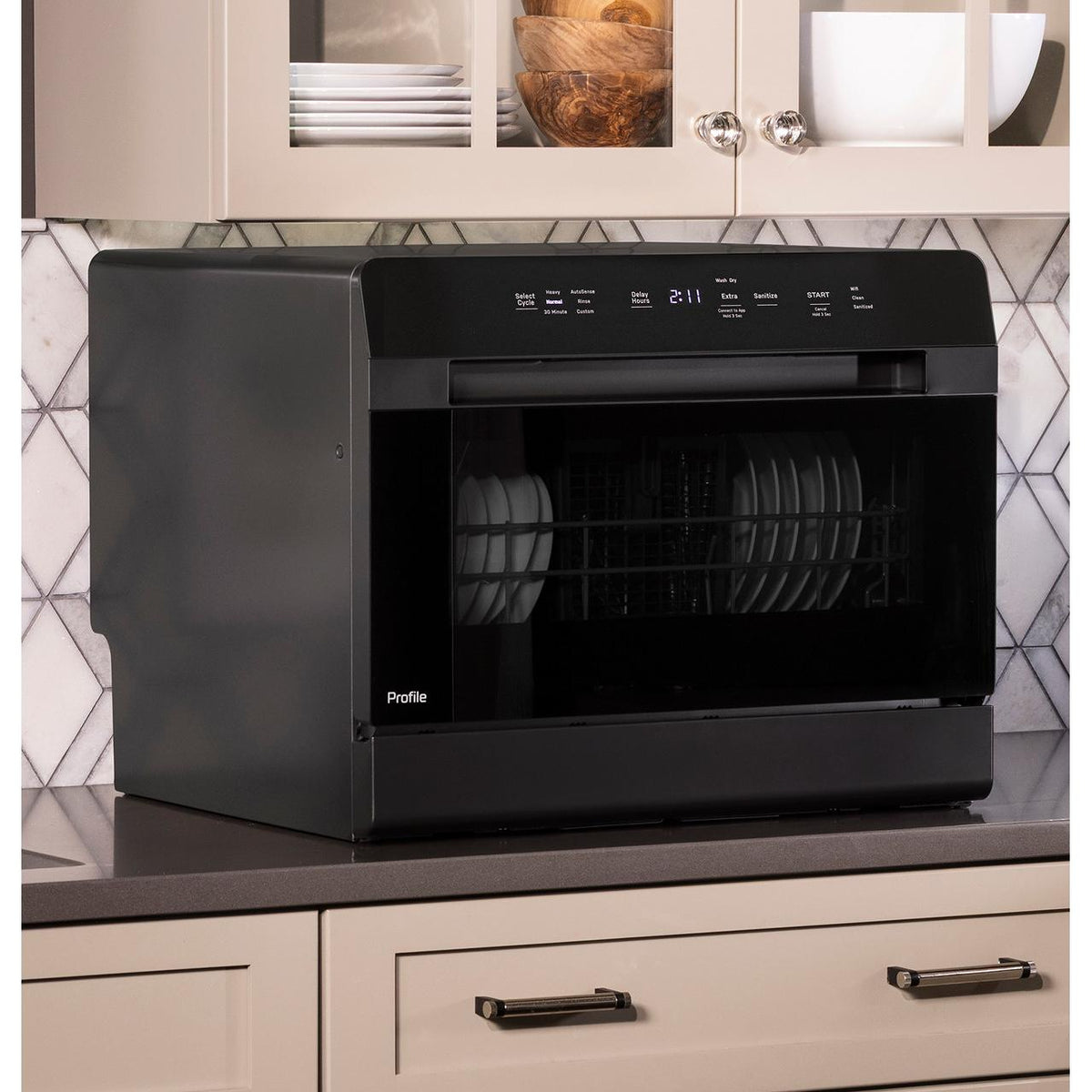 GE Profile Countertop Smart Compact Dishwasher PZF560HGWBB IMAGE 9