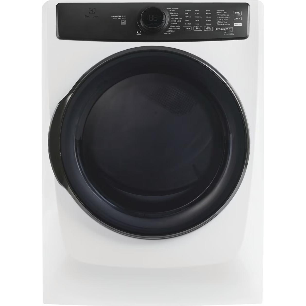 Electrolux 8.0 cu.ft. Electric Dryer with Balanced Dry™ ELFE773CMW IMAGE 1