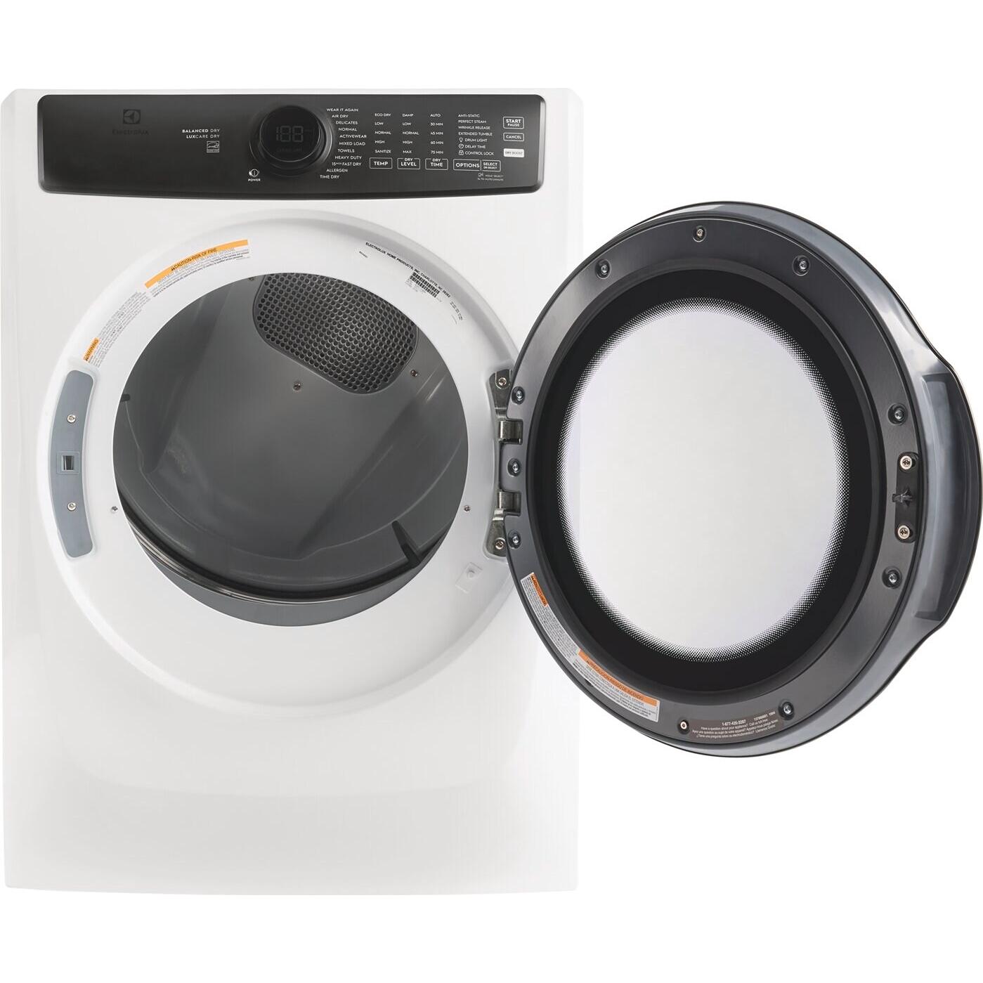 Electrolux 8.0 cu.ft. Electric Dryer with Balanced Dry™ ELFE773CMW IMAGE 2