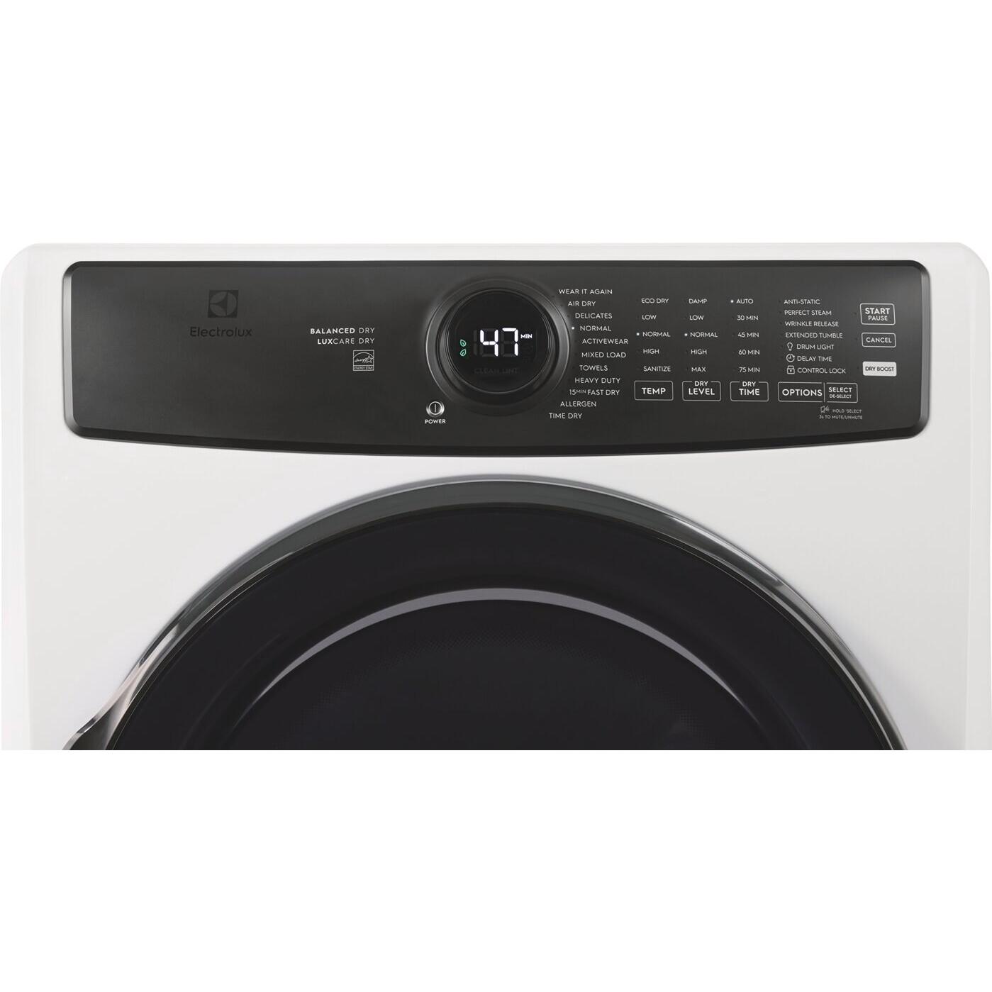 Electrolux 8.0 cu.ft. Electric Dryer with Balanced Dry™ ELFE773CMW IMAGE 4