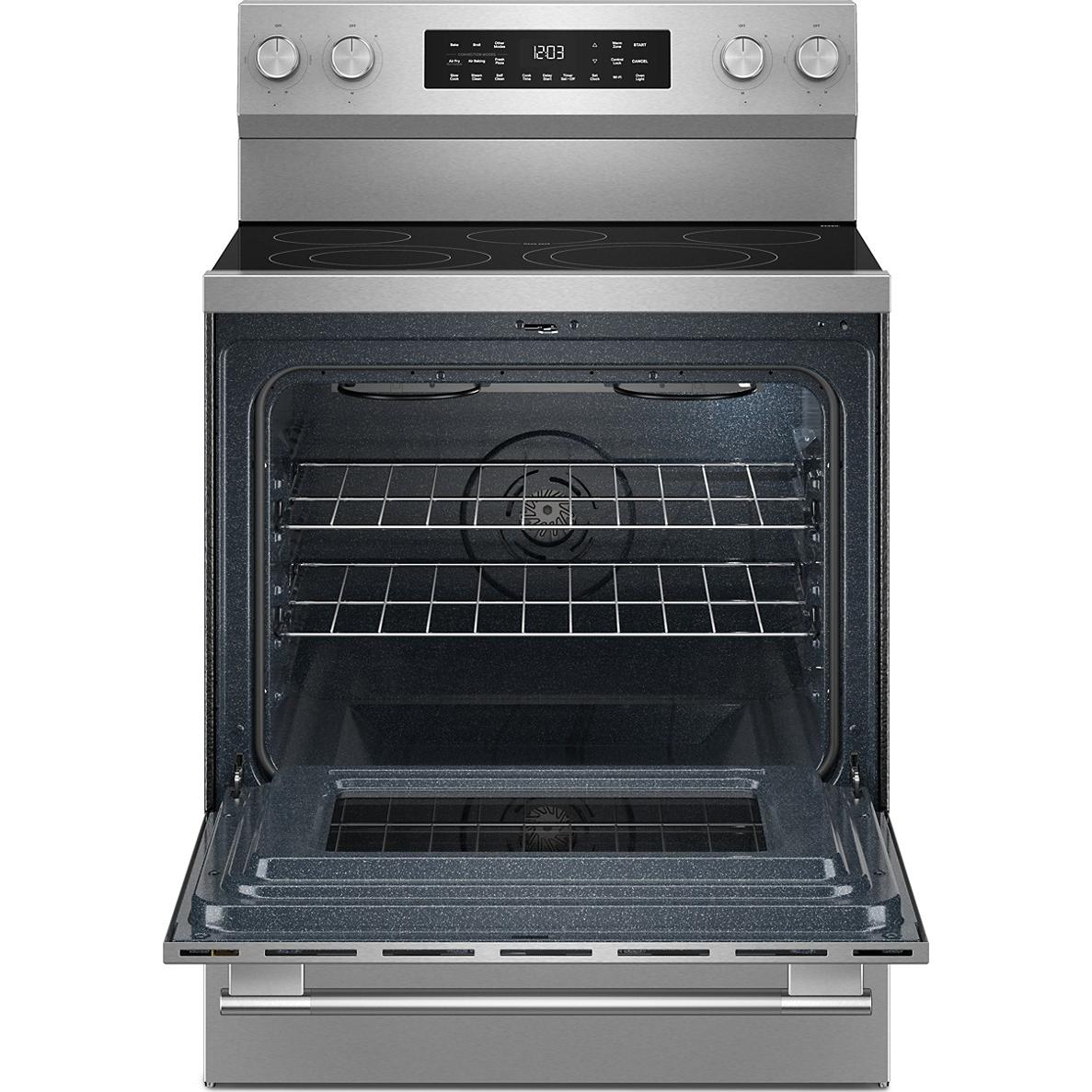 KitchenAid 30-inch Freestanding Electric Range with Convection Technology YKFES330TPS IMAGE 3