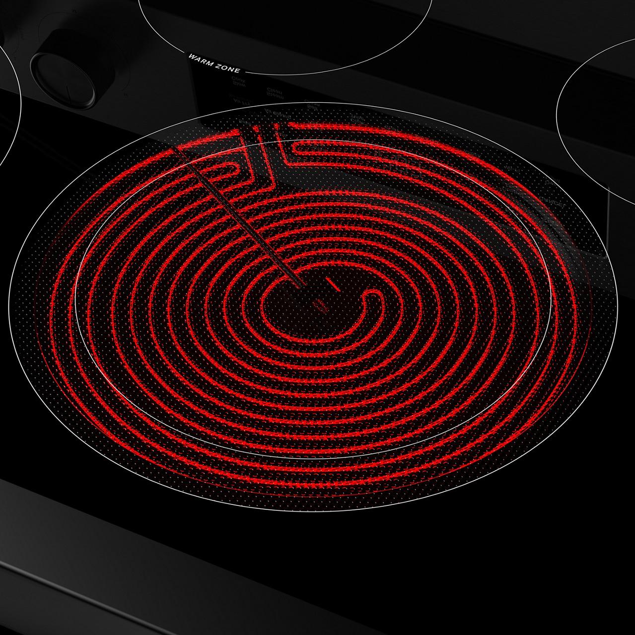 KitchenAid 30-inch Freestanding Electric Range with Convection Technology YKFES330TPS IMAGE 9