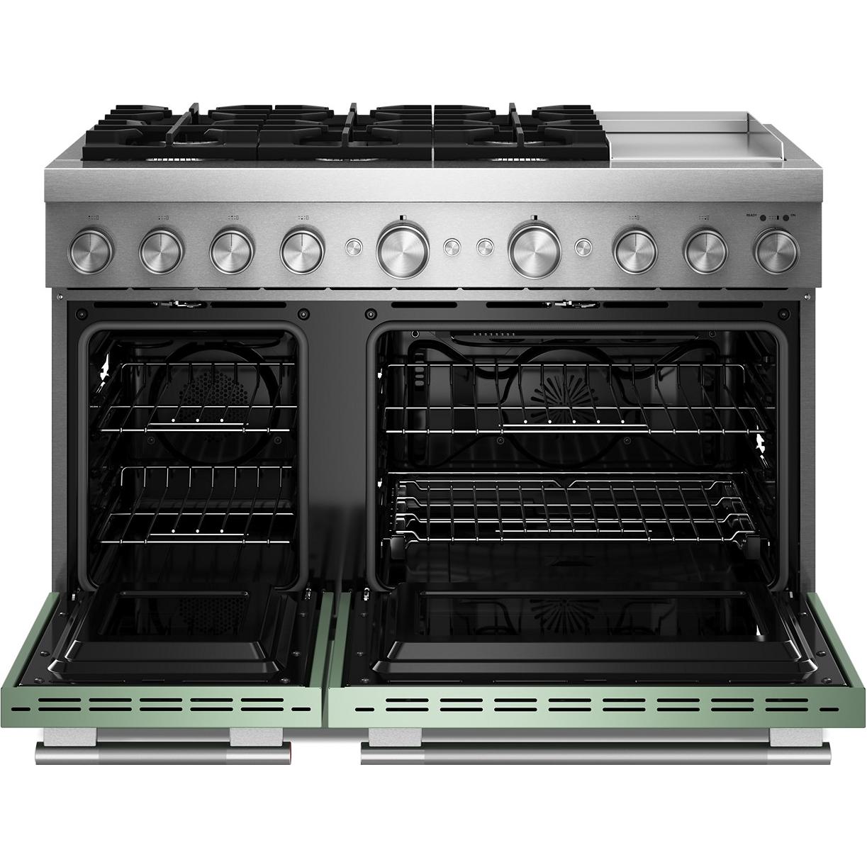 KitchenAid 48-inch Freestanding Commercial-Style Dual-Fuel Range with Griddle KFDD948SDC IMAGE 3