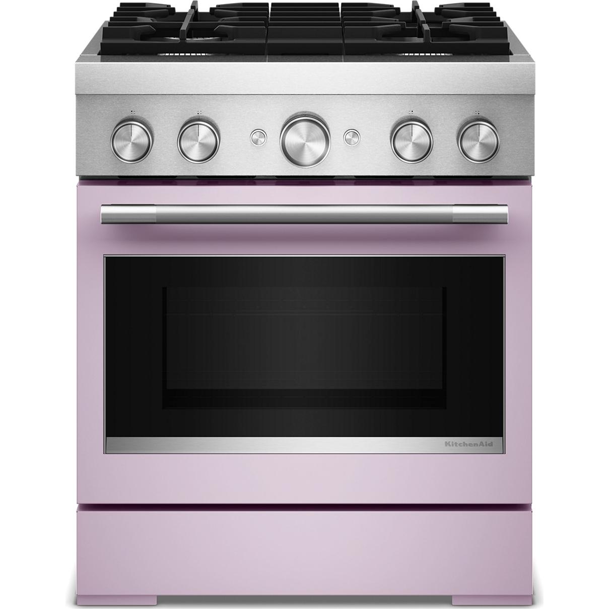 KitchenAid 30-inch Freestanding Commercial-Style Dual-Fuel Range KFDS930SWF IMAGE 1