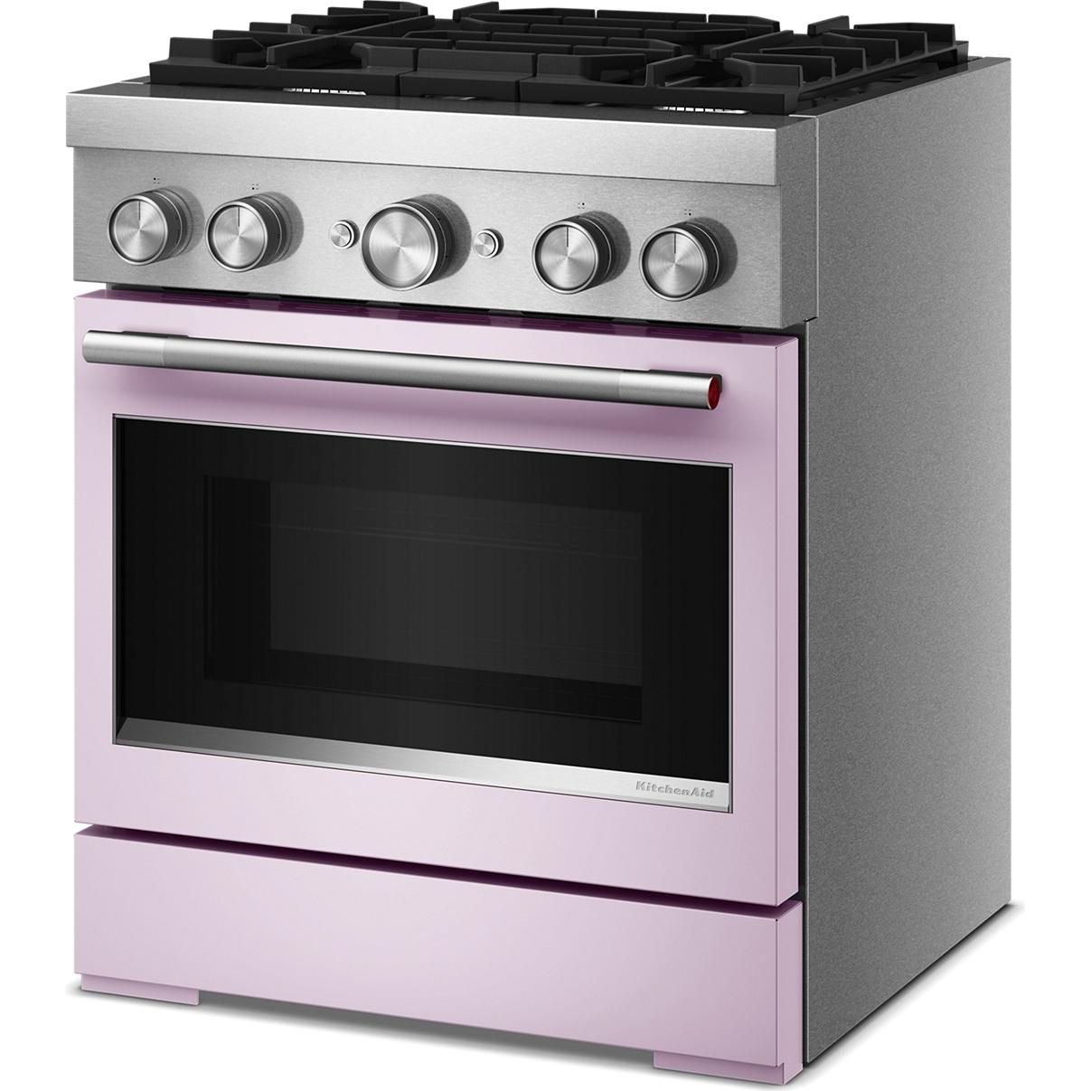 KitchenAid 30-inch Freestanding Commercial-Style Dual-Fuel Range KFDS930SWF IMAGE 5