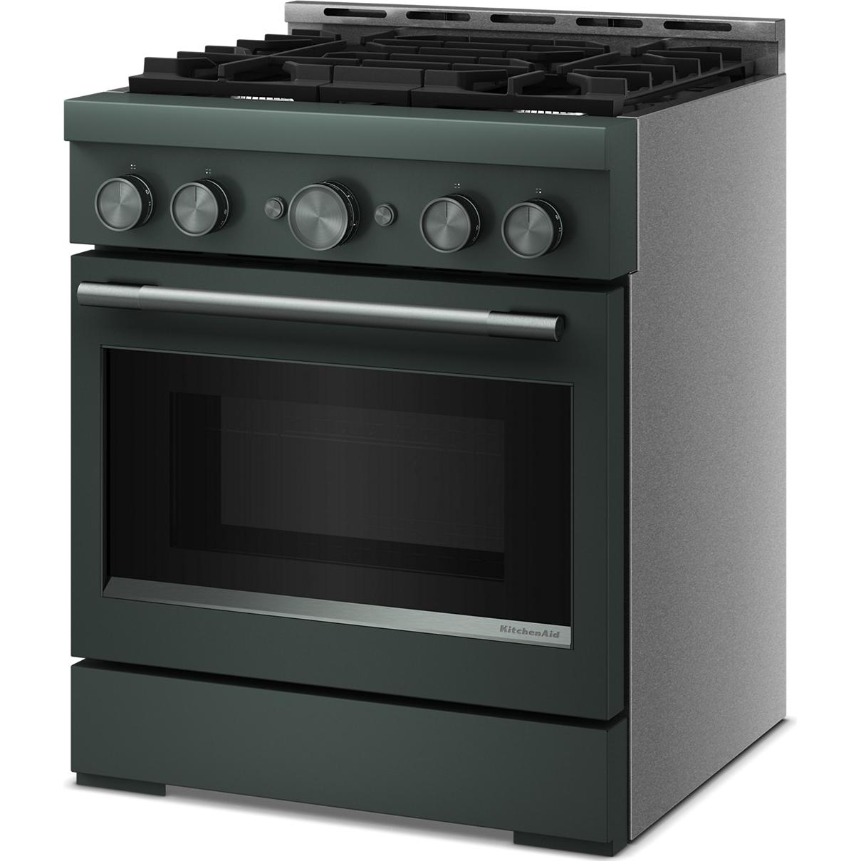 KitchenAid 30-inch Slide-in Gas Range with 4 Burners KFGS930SJP IMAGE 4