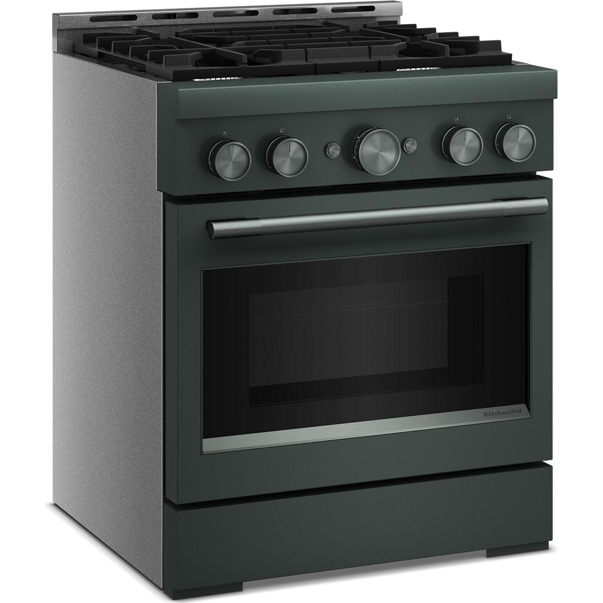 KitchenAid 30-inch Slide-in Gas Range with 4 Burners KFGS930SJP IMAGE 5