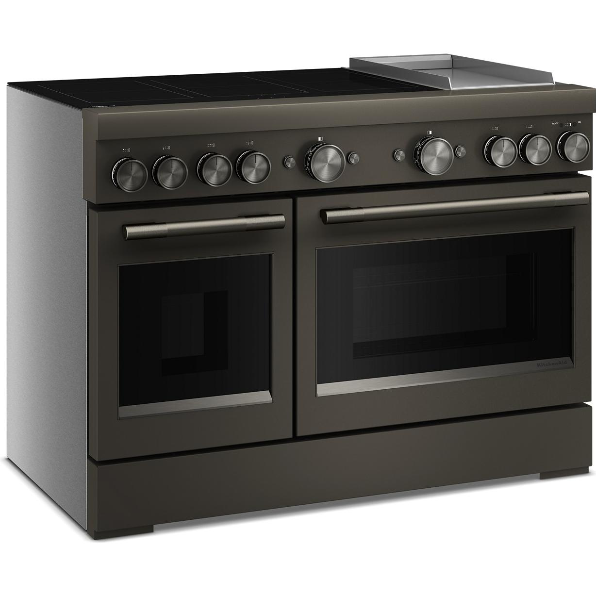 KitchenAid 48-inch Freestanding Induction Range with 6 Elements and Griddle KFID948SBE IMAGE 4