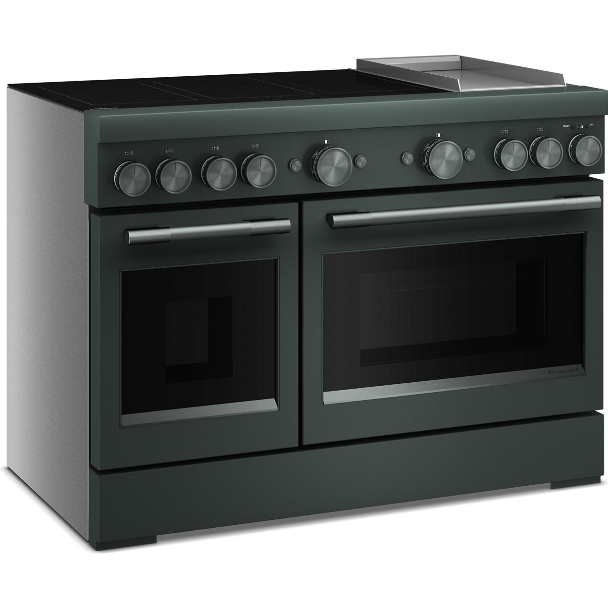 KitchenAid 48-inch Freestanding Induction Range with 6 Elements and Griddle KFID948SJP IMAGE 5