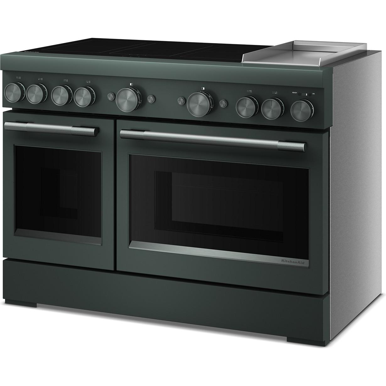 KitchenAid 48-inch Freestanding Induction Range with 6 Elements and Griddle KFID948SJP IMAGE 6