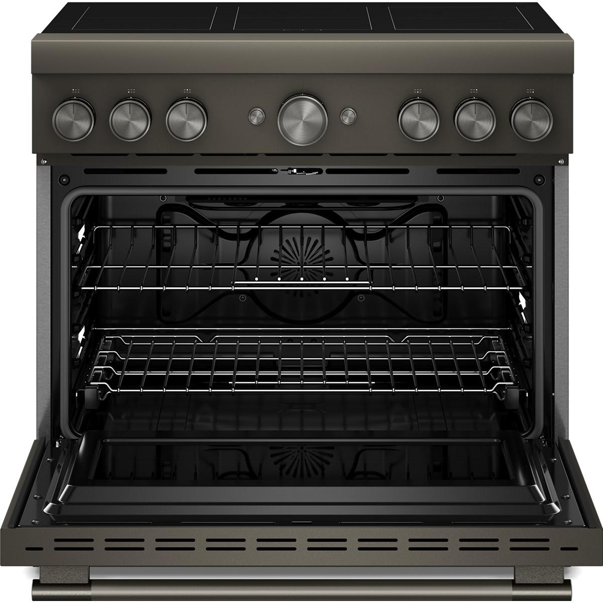 KitchenAid 36-inch Freestanding Induction Range with 6 Elements KFIS936SBE IMAGE 2