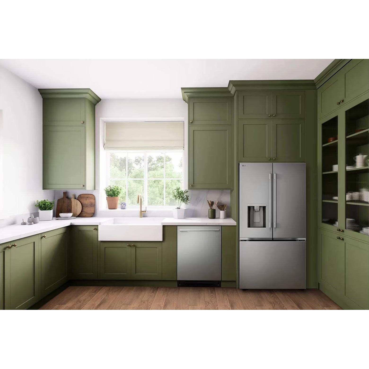 LG 24-inch, 23.7 cu. ft. Counter-Depth MAX™ French 3-Door Refrigerator with Zero Clearance™ LF24Z6330S IMAGE 13