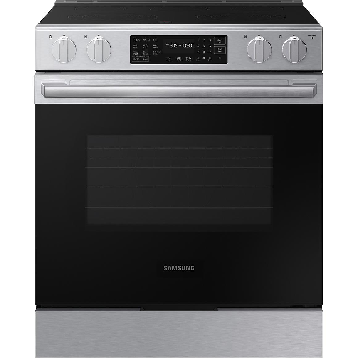 Samsung Slide-in Electric Range with Wi-Fi NSE70H63SRAC IMAGE 1