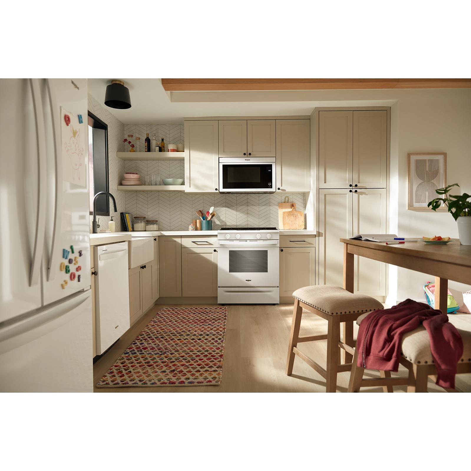 Whirlpool 30-inch Slide-in Gas Range with Air Cooking Technology WSGS4530TW IMAGE 18