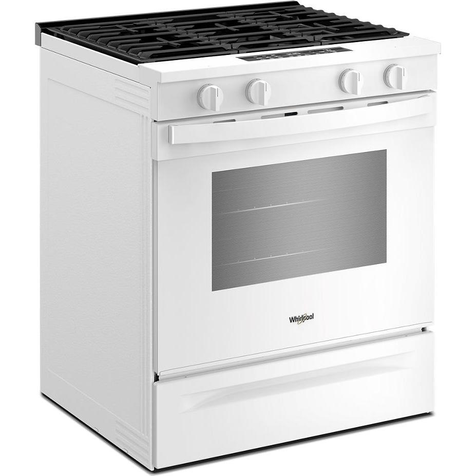 Whirlpool 30-inch Slide-in Gas Range with Air Cooking Technology WSGS4530TW IMAGE 7