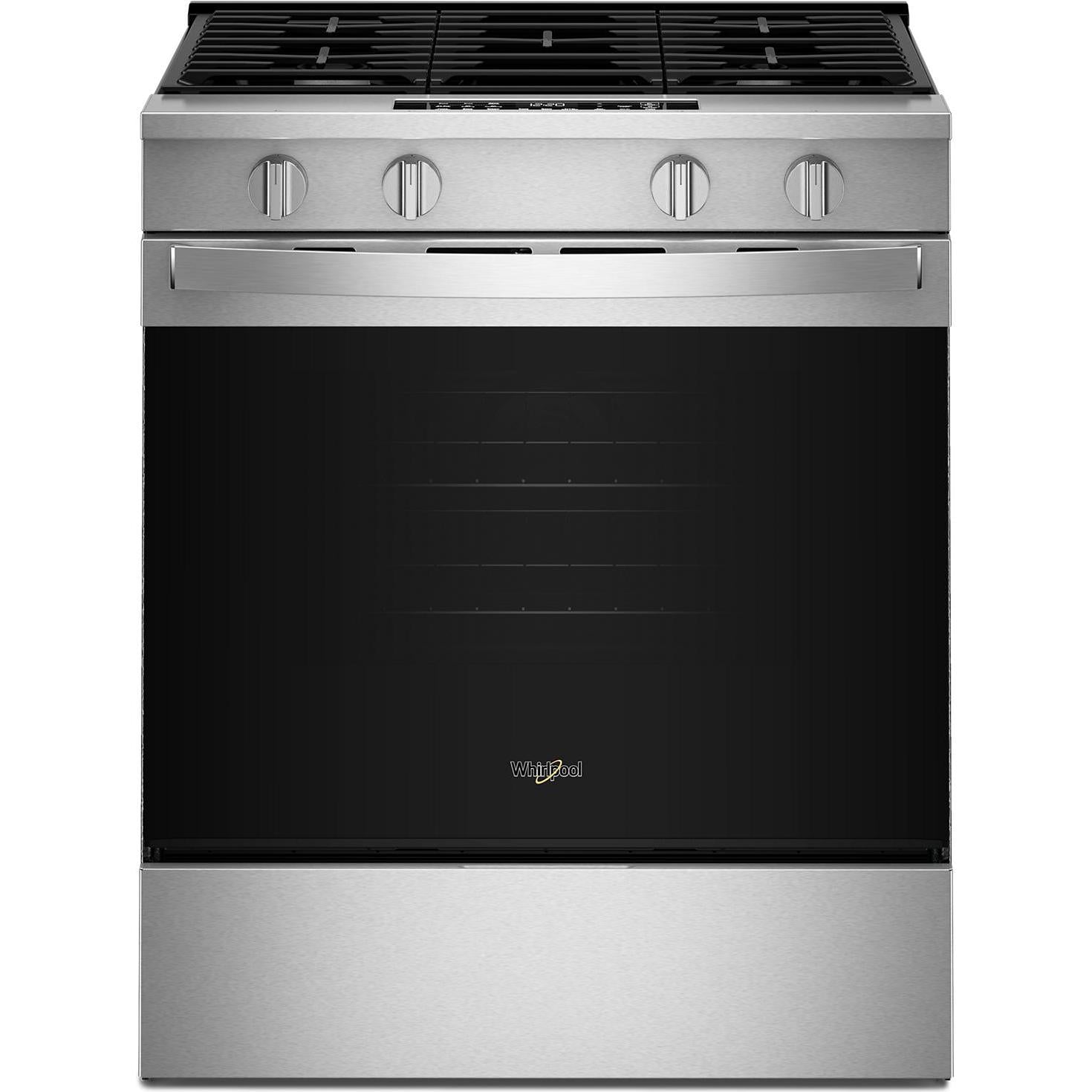 Whirlpool 30-inch Slide-in Gas Range with Air Cooking Technology WSGS4530TZ IMAGE 1