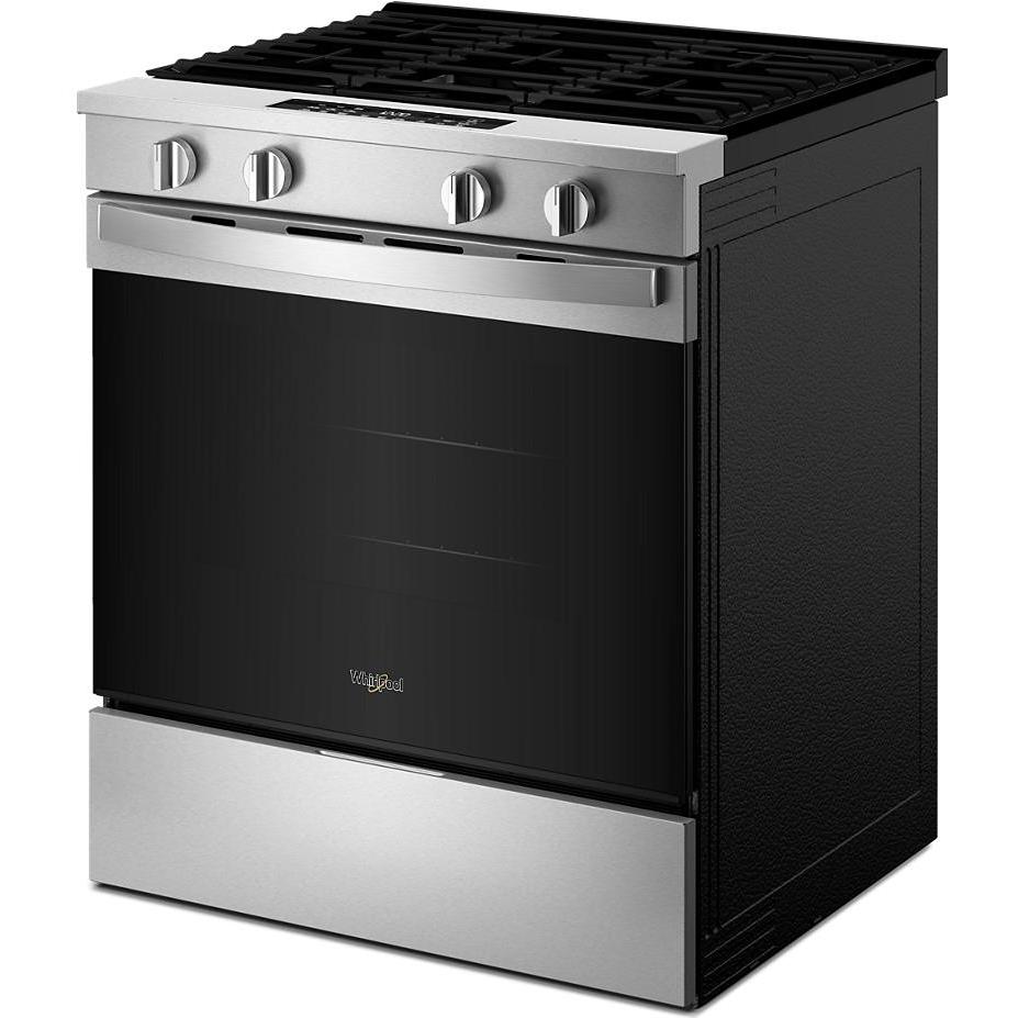 Whirlpool 30-inch Slide-in Gas Range with Air Cooking Technology WSGS4530TZ IMAGE 4